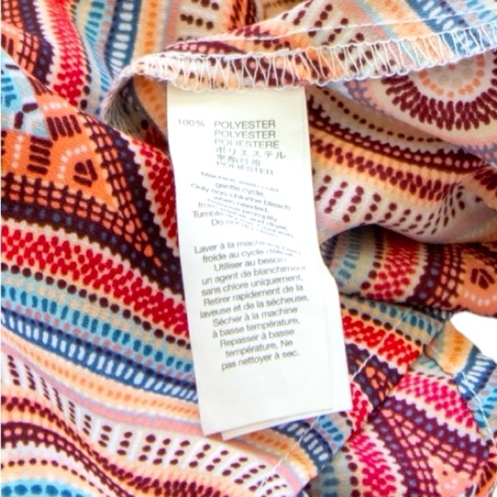 Gap Women’s Geometric Midi Dress Size Medium - Picture 6 of 8